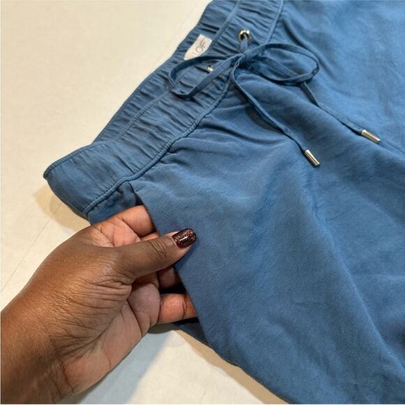 LOFT Casual Drawstring Stretch Waist Pant Pockets Size S Preppy Casual - Picture 4 of 6